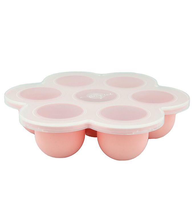 Tiny Tot Frysebakke - Silikone - Smokey Rose billede