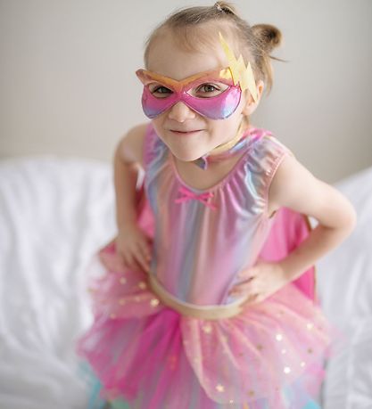 Great Pretenders Udklædning - Super-Duper - Rosa