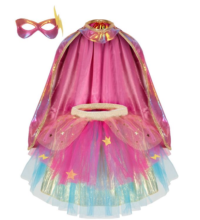 Great Pretenders Udklædning - Super-Duper - Rosa