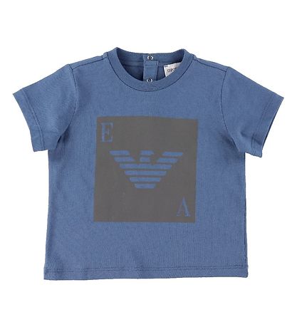 Emporio Armani T-Shirt - 3er-Pack - Blau/Weiß/Navy m. Reflex