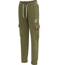 Hummel Sweatpants - hmlFrankie - Capulet Olive