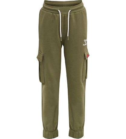 Hummel Sweatpants - hmlFrankie - Capulet Olive