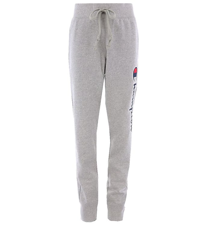 Champion Fashion Sweatpants - Rib Cuff - Grå m. Logo