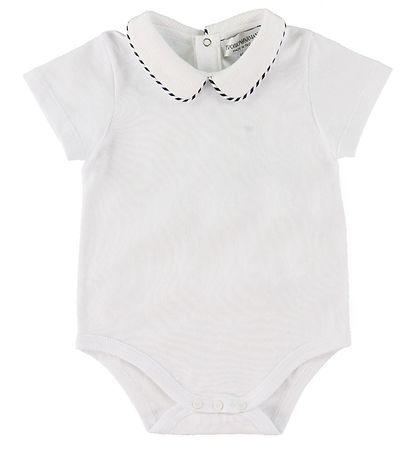 Emporio Armani Set - Bodysuit/Overalls/Bølleaht - White Emporio Armani Set - Bodysuit/Overalls/Bølleaht - White