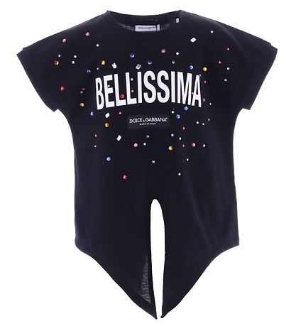 Dolce & Gabbana T-shirt - Light Therapy - Sort m. Prikker 