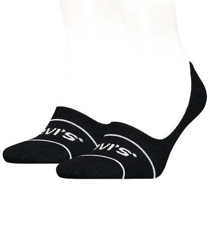 Levis Footies - 2-pak - Low Rise - Sort Levis Footies - 2-pak - Low Rise - Sort