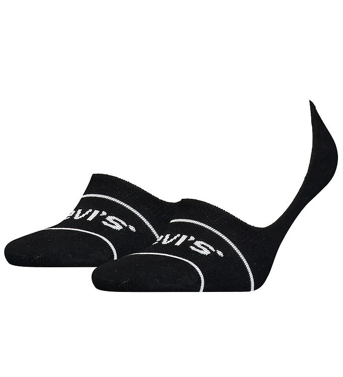 Levis Strømper 2P Sportswear Logo Seasonal Low Rise Sock Sort Str 35/38