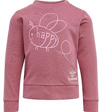 Hummel Sweatshirt - Hml Free - Heather Rose Hummel Sweatshirt - Hml Free - Heather Rose