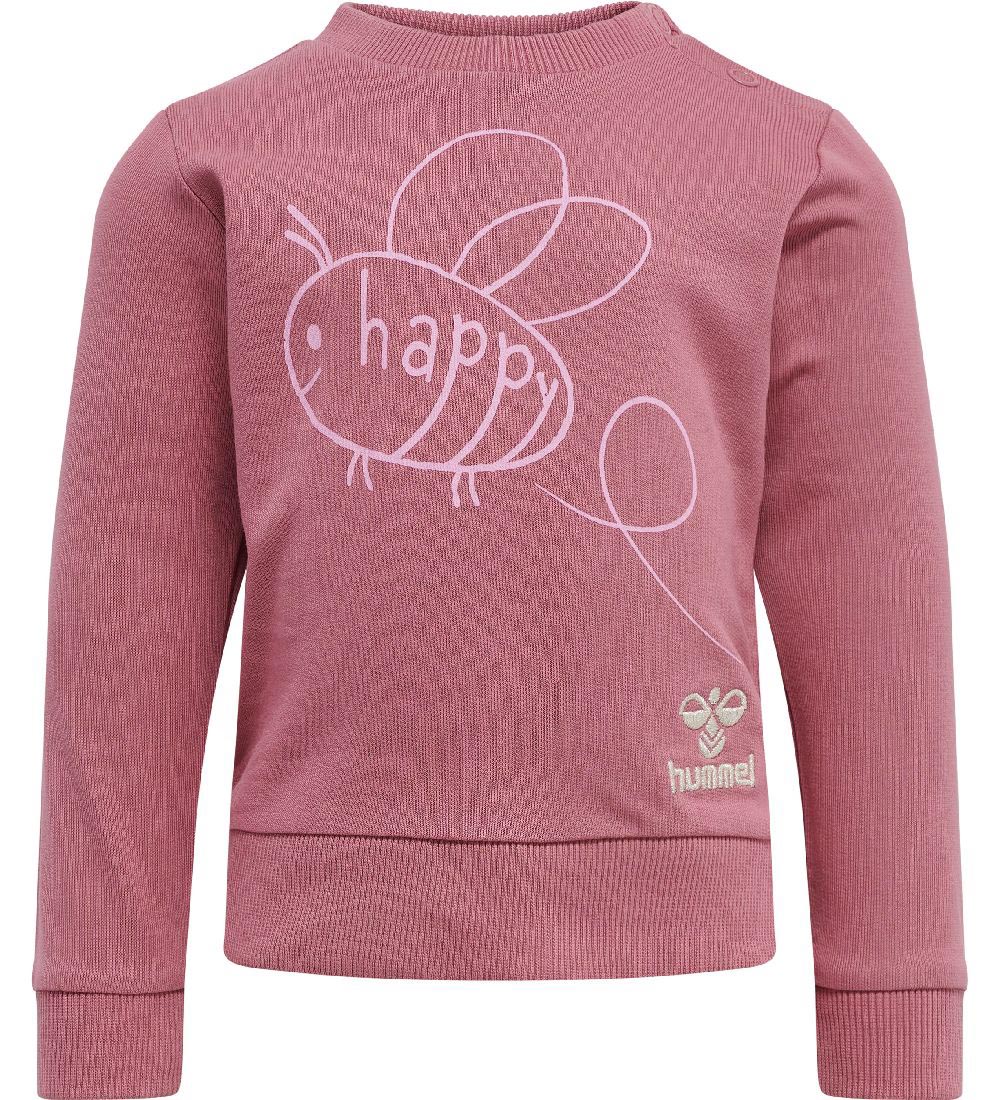 Hummel Sweatshirt - Hml Free - Heather Rose - Hummel - 68 - Sweatshirts