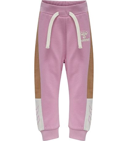 Hummel Sweatpants - hmlAnju - Rosa/Brun Hummel Sweatpants - hmlAnju - Rosa/Brun