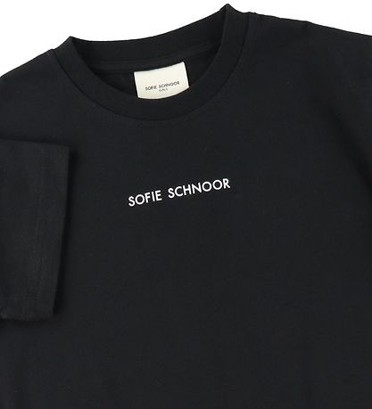 Sofie Schnoor T-Shirt - Black m. Logo Sofie Schnoor T-Shirt - Black m. Logo