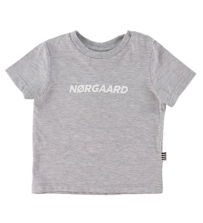 Mads Nørgaard T-shirt - Taurus - Gråmeleret m. Hvid Mads Nørgaard T-shirt - Taurus - Gråmeleret m. Hvid