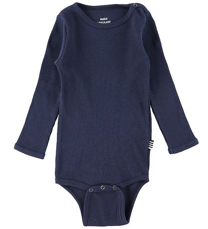 Mads Nørgaard Body l/æ - Rib - Navy Mads Nørgaard Body l/æ - Rib - Navy