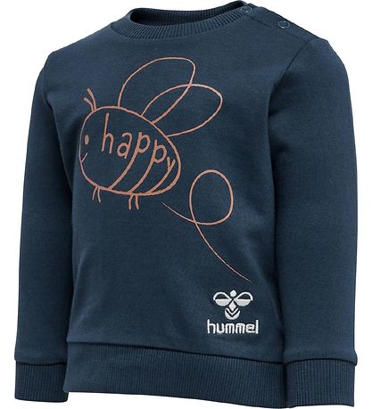 Hummel Sweatshirt - Hml Free - Navy Hummel Sweatshirt - Hml Free - Navy
