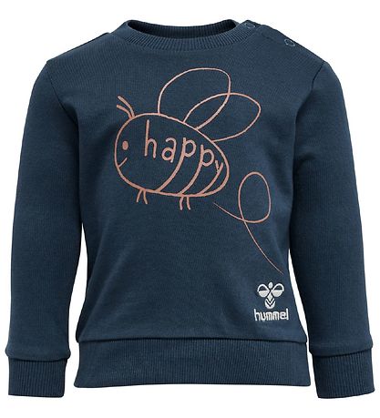 Hummel Sweatshirt - Hml Free - Navy Hummel Sweatshirt - Hml Free - Navy