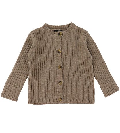Sofie Schnoor Cardigan - Strik - Brown Melange Sofie Schnoor Cardigan - Strik - Brown Melange