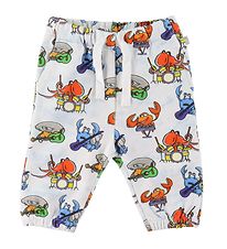 Stella McCartney Kids Sweatpants - Hvid m. Havprint Stella McCartney Kids Sweatpants - Hvid m. Havprint