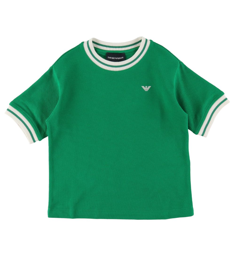 Emporio Armani T-Shirt - Üppige Wiese - Emporio Armani - 8 Jahre (128) - T-Shirts