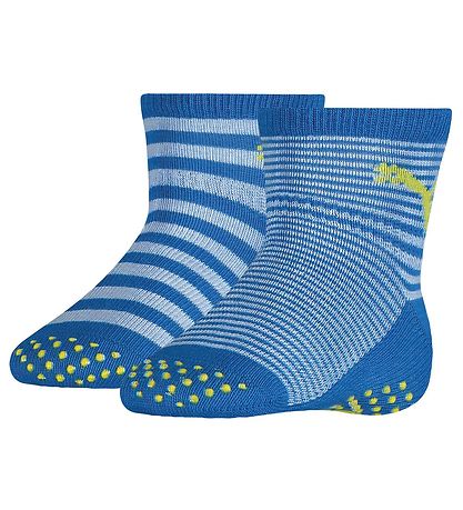 Puma Strømper - 2-pak - Abs - Blue/Green Puma Strømper - 2-pak - Abs - Blue/Green