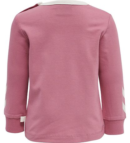Hummel Bluse - hmlMaule - Heather Rose m. Hvid Hummel Bluse - hmlMaule - Heather Rose m. Hvid