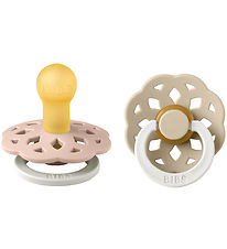 BIBS Boheme Natsutter - 2-pak - Str. 1 - Rund - Blush/Vanilla BIBS Boheme Natsutter - 2-pak - Str. 1 - Rund - Blush/Vanilla