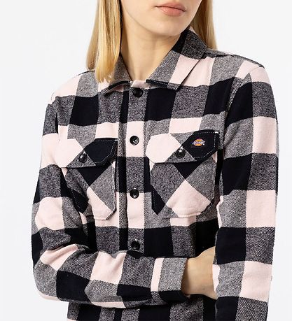 Dickies Skjorte - Sacramento - Sort/Rosa