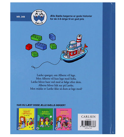 Forlaget Carlsen Bog - Alberte I Børnehave - Jeg Vil Kun Lege Me