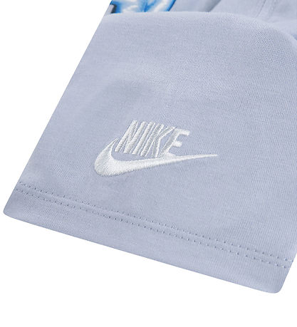 Nike Shortssæt - T-shirt/ Shorts - Work Blue