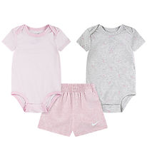 Nike Shortssæt - Shorts/ Body k/æ - Pink Foam Heather