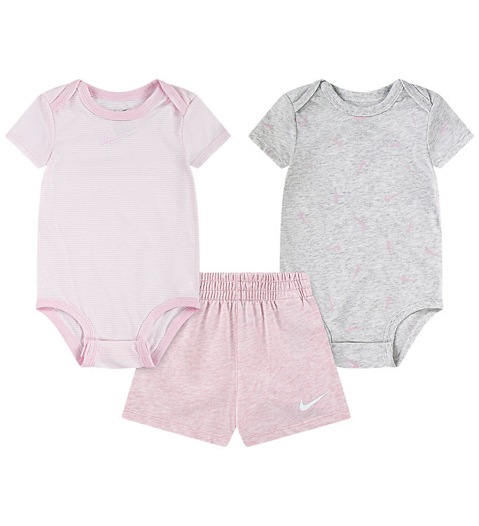 Nike Shortssæt - Shorts/ Body k/æ - Pink Foam Heather