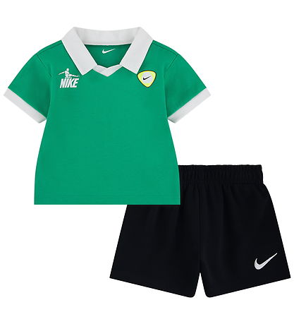 Nike Shortssæt - T-shirt/ Shorts - Black