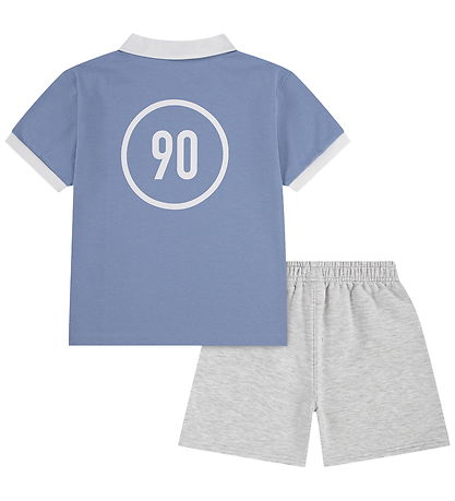 Nike Shortssæt - T-shirt/ Shorts - Grey Heather