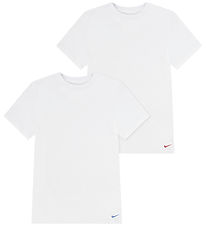 Nike T-shirt - 2-pak - Hvid/ Multi