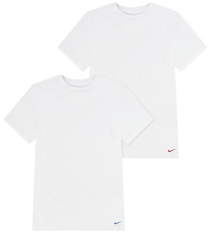 Nike T-shirt - 2-pak - Hvid/ Multi