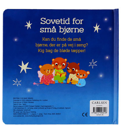 Forlaget Carlsen Bog - Sovetid For Små Bjørne