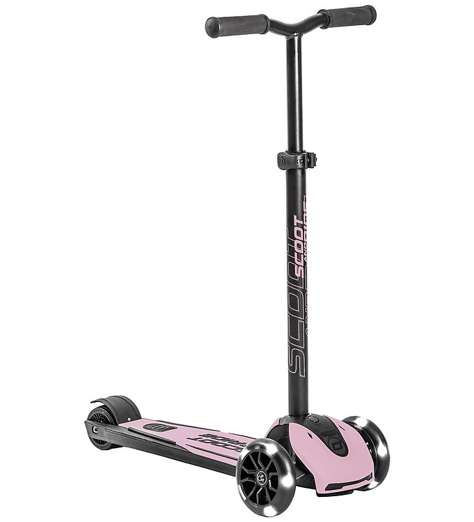 Scoot And Ride Highway Kick 5 - LED - Rose