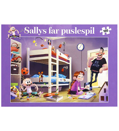 Forlaget Carlsen Puslespil - 160 Brikker - Sallys Far