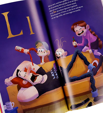 Forlaget Carlsen Bog - Sallys Far Kan Alle Bogstaverne