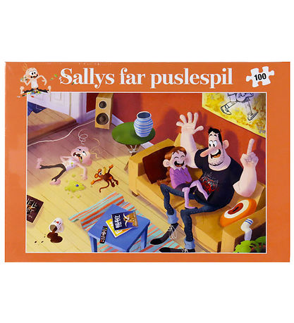 Forlaget Carlsen Puslespil - 100 Brikker - Sallys Far