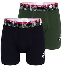 CR7 Boxershorts - 2-pak - Sort/Grøn