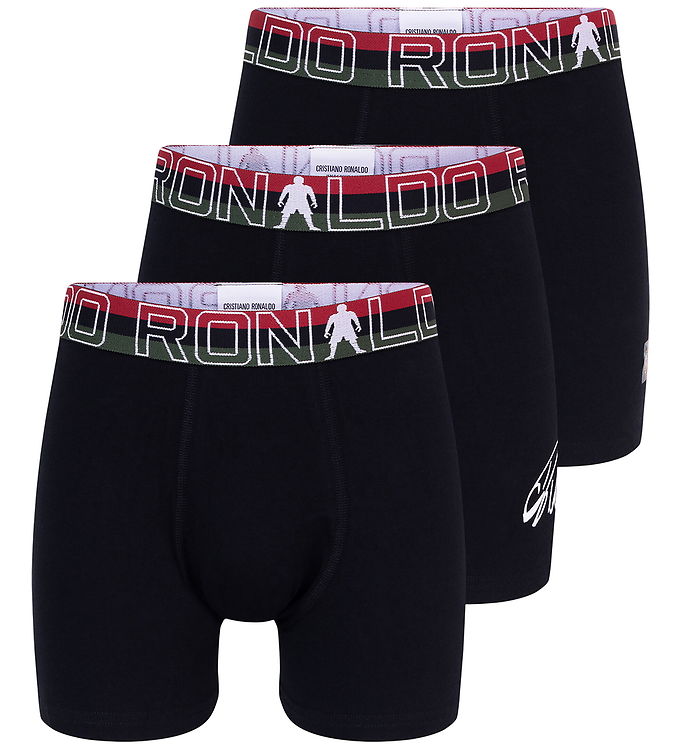 Ronaldo Boxershorts - 3-pak - Sort