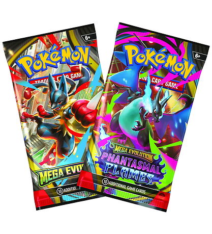 Pokémon Samlekort - Enhanced 2-Booster Pack + 3 Samlekort