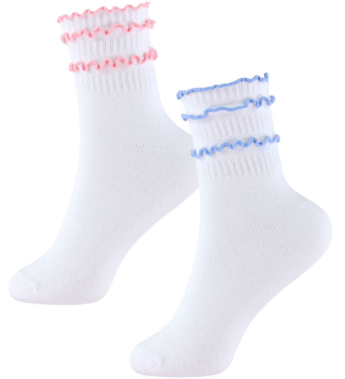 Name It Strømper - 2-pak - NkfJanil - Bright White