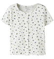 Name It Top - NkfVemia - Bright White/Floral