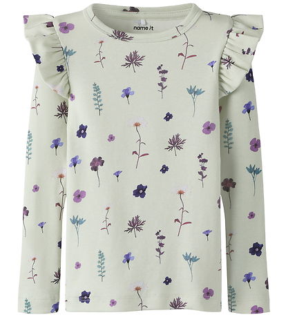 Name It Bluse - NmfFilulu - Smoke