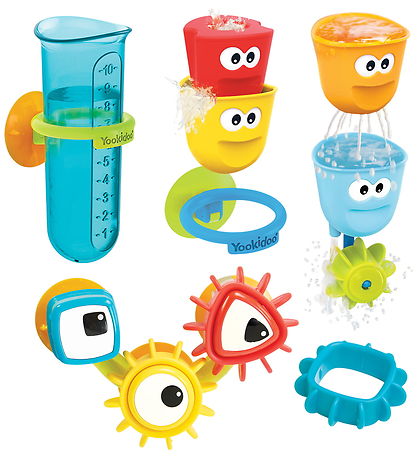 Yookidoo Badelegetøj - Cups 'N' Gears