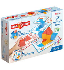 Geomag Magnet Set - Magicube Recycled Blocks Duck Cards - 16 Par