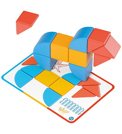 Geomag Magnetsæt - Magicube Recycled Blocks and Cards - 16 Dele