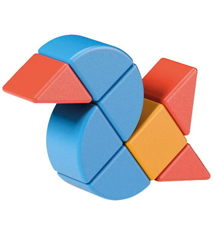 Geomag Magnetsæt - Magicube Recycled Blocks and Cards - 16 Dele