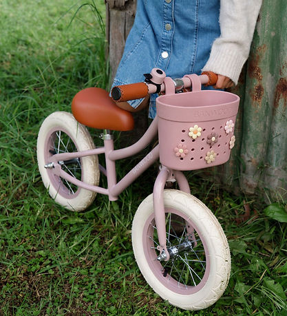 Banwood Kurv - Pin & Ride - Raspberry